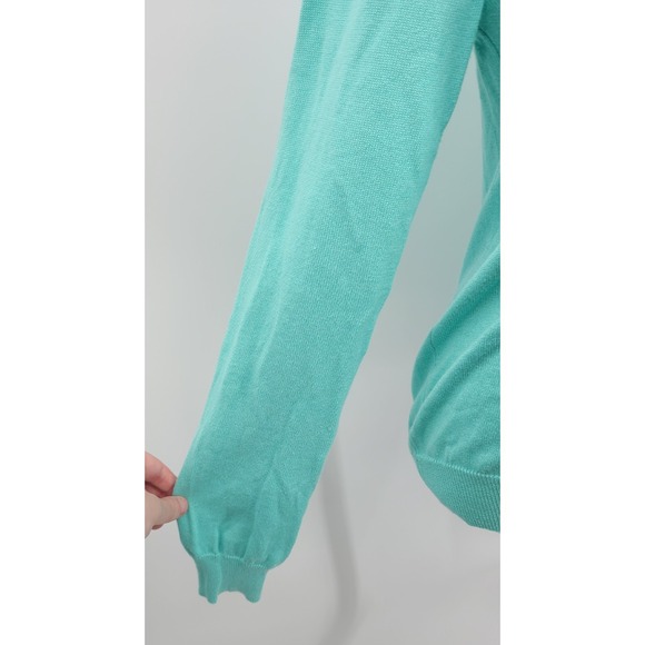 Ralph Lauren Sport Women Preppy Cardigan Large Old Money Tortoiseshell Button - Picture 4 of 13